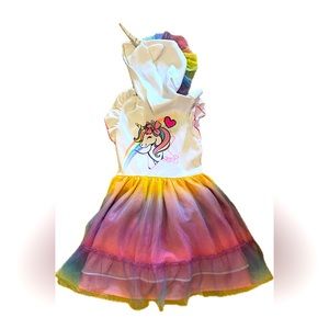 JoJo Siwa Unicorn Tutu Dress with hood